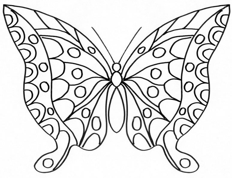 Disegno da colorare: Farfalla (Animali) #15677 - Pagine da Colorare Stampabili Gratuite