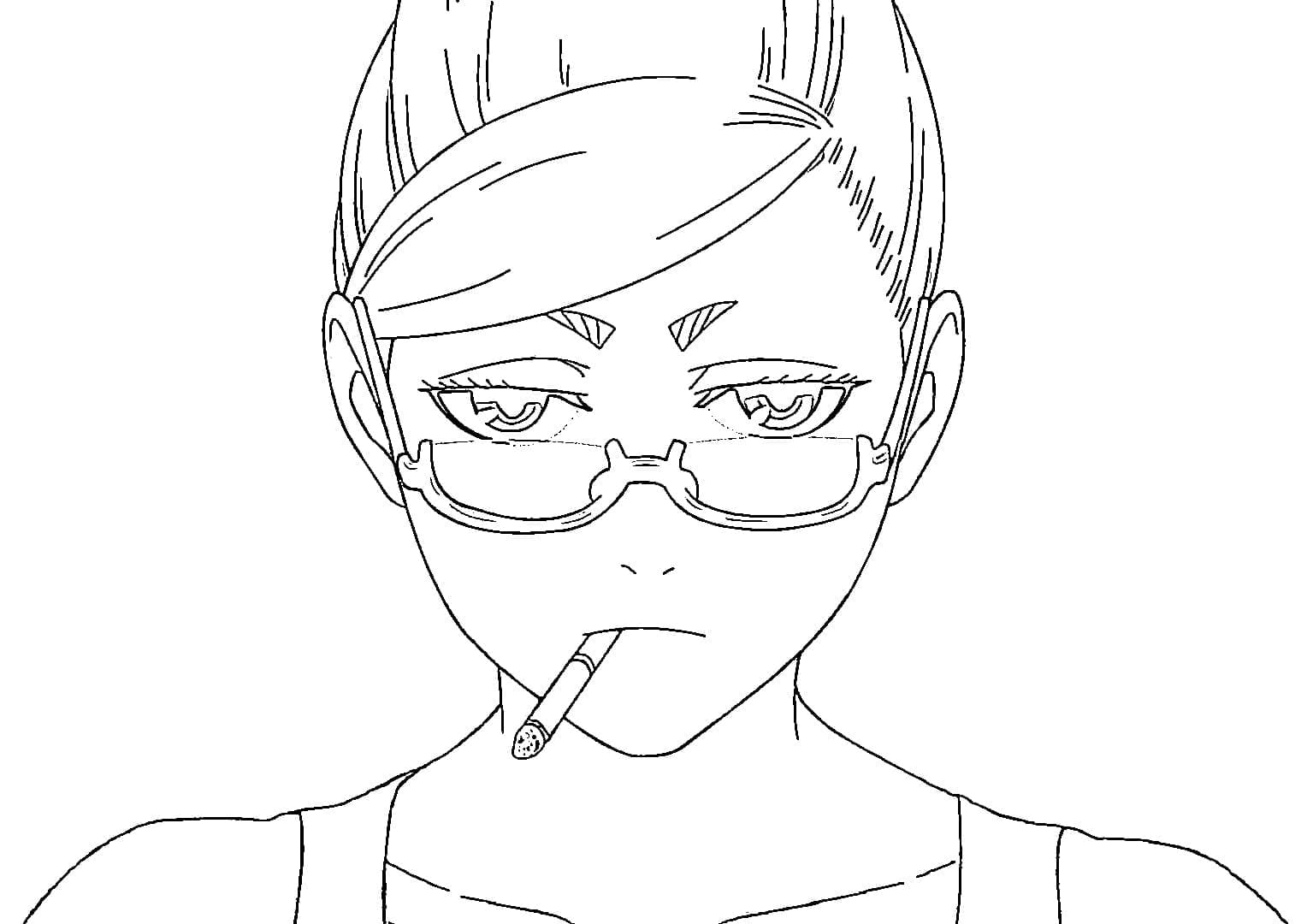 Disegno da colorare: Dandadan (Anime e Manga) #217990 - Pagine da Colorare Stampabili Gratuite