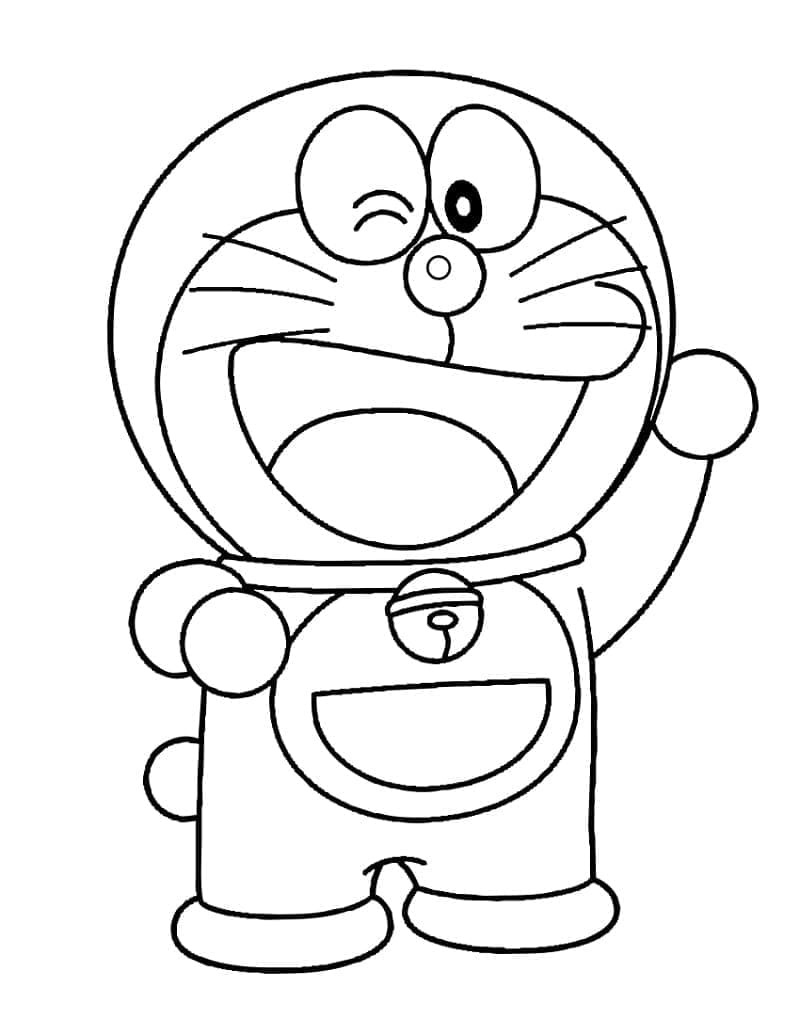 Disegno da colorare: Doraemon (Anime e Manga) #208730 - Pagine da Colorare Stampabili Gratuite