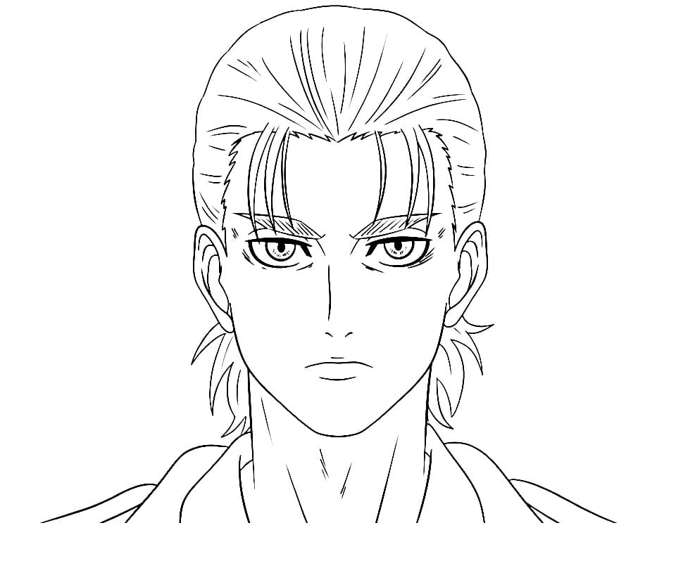 Disegno da colorare: Eren Yeager (Anime e Manga) #191764 - Pagine da Colorare Stampabili Gratuite