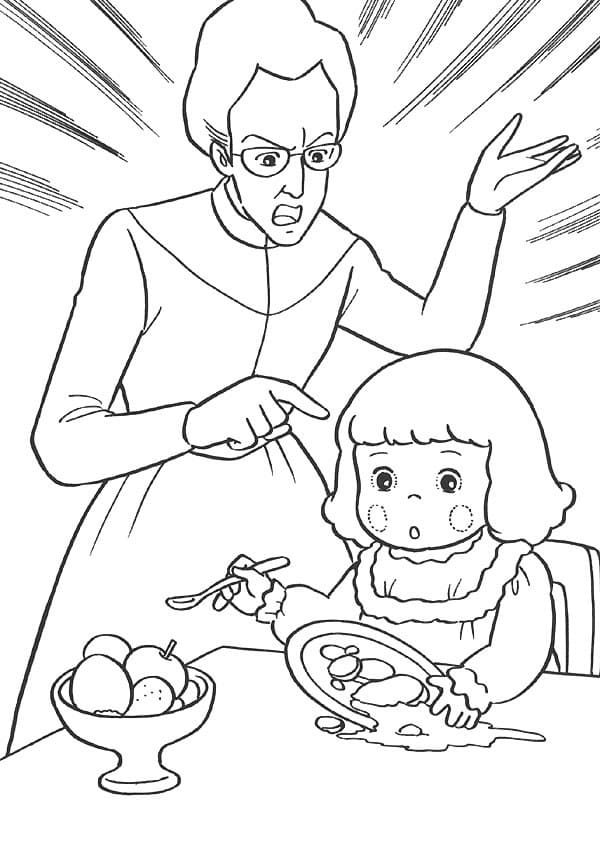 Disegno da colorare: Principessa Sarah (Anime e Manga) #202110 - Pagine da Colorare Stampabili Gratuite