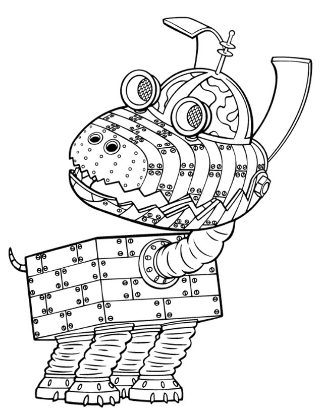 Disegno da colorare: Jimmy Neutron (Cartoni Animati e Serie Animate) #48898 - Pagine da Colorare Stampabili Gratuite