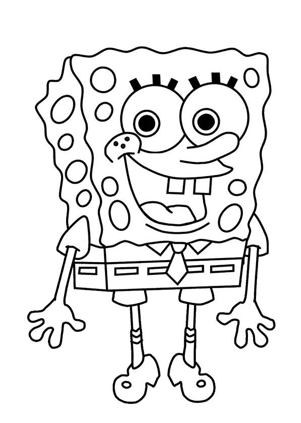 Disegno da colorare: SquareBob SquarePants (Cartoni Animati e Serie Animate) #33374 - Pagine da Colorare Stampabili Gratuite