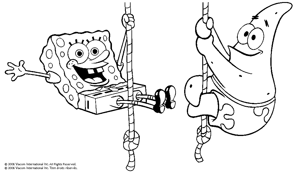 Disegno da colorare: SquareBob SquarePants (Cartoni Animati e Serie Animate) #33453 - Pagine da Colorare Stampabili Gratuite