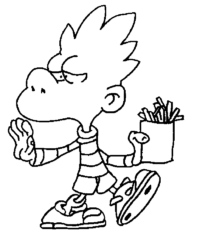 Disegno da colorare: Titeuf (Cartoni Animati e Serie Animate) #33745 - Pagine da Colorare Stampabili Gratuite