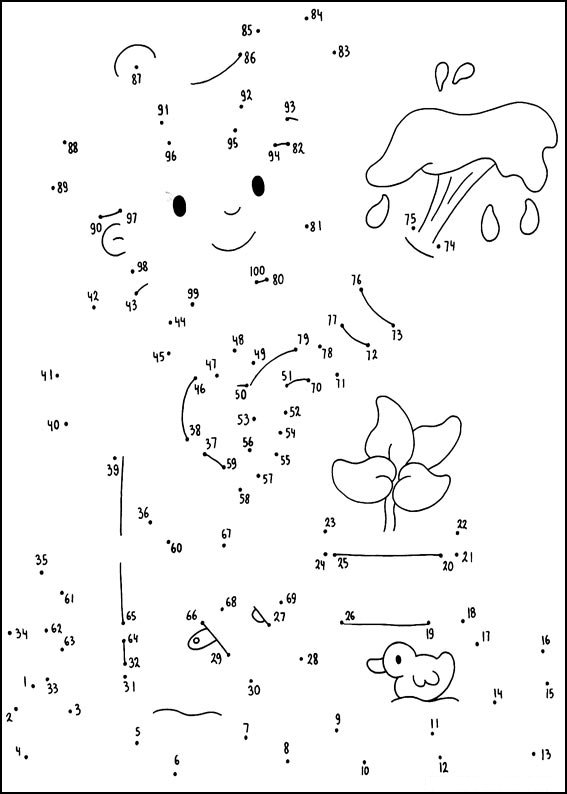 Disegno da colorare: Colorare da Punto a Punto (Colora con i Numeri) #125868 - Pagine da Colorare Stampabili Gratuite