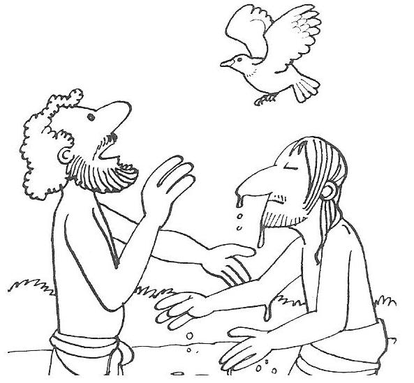 Disegno da colorare: Battesimo (Feste e Celebrazioni) #57529 - Pagine da Colorare Stampabili Gratuite