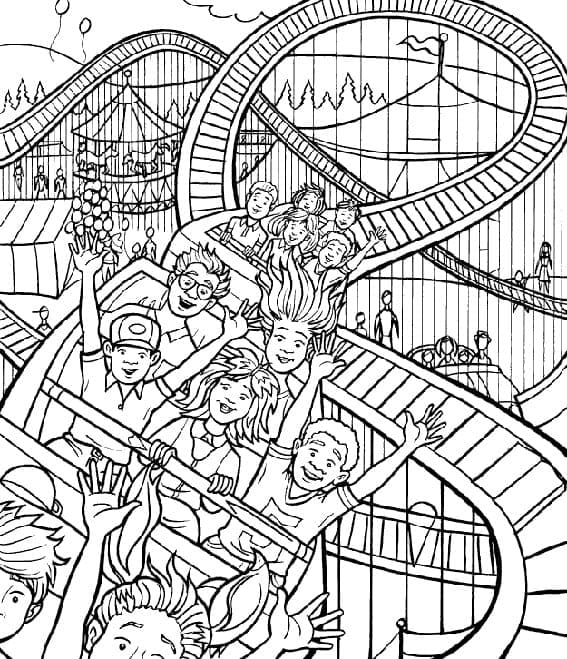 Disegno da colorare: Fiera (Feste e Celebrazioni) #193353 - Pagine da Colorare Stampabili Gratuite