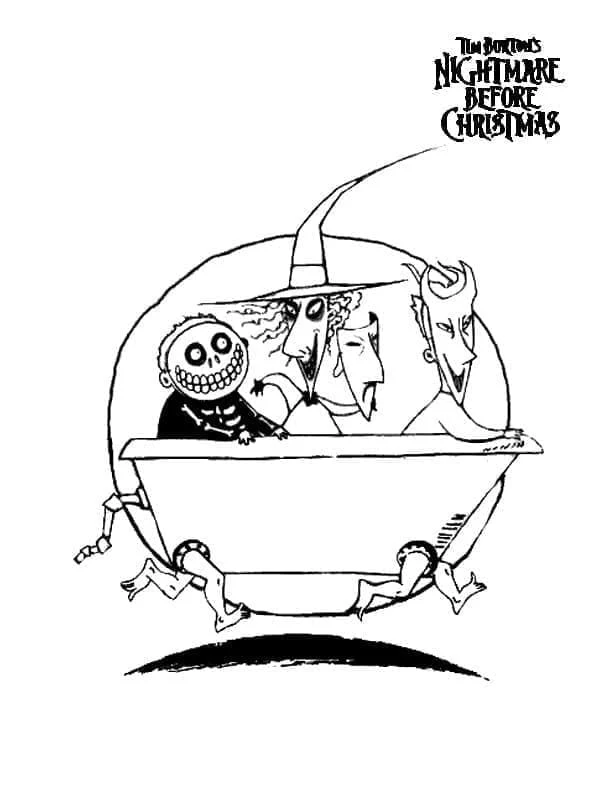 Disegno gratuito Jack Skellington #202312 dalla collezione Film di Animazione da stampare