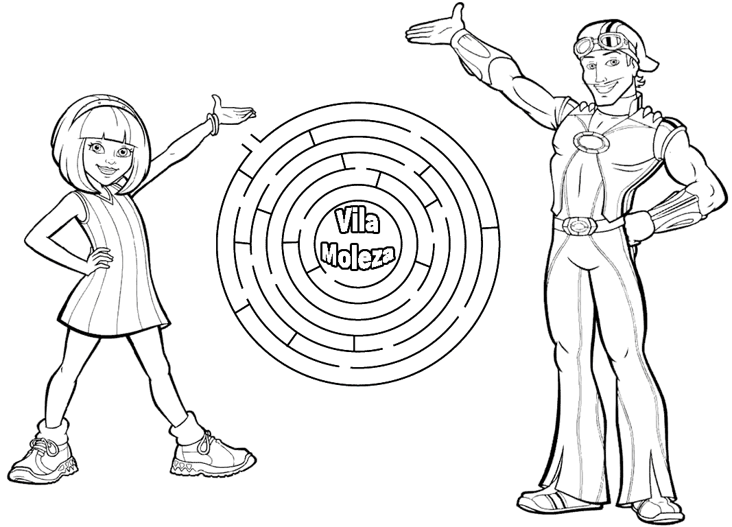 Disegno da colorare: Lazytown (Film e Serie TV) #150781 - Pagine da Colorare Stampabili Gratuite