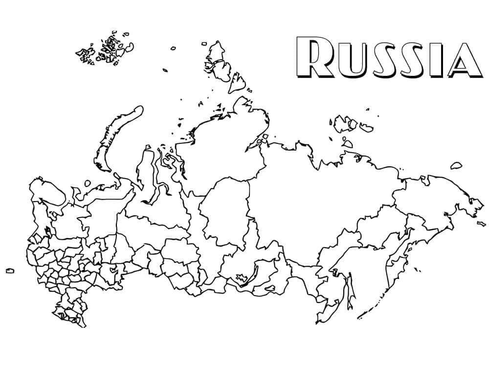 Disegno da colorare: Russia (Geografia e Luoghi) #192583 - Pagine da Colorare Stampabili Gratuite