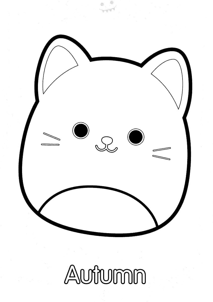 Disegno da colorare: Squishmallows (Giocattoli e Giochi) #219255 - Pagine da Colorare Stampabili Gratuite