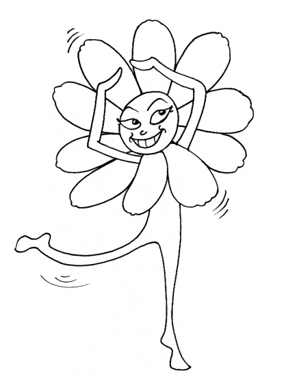 Disegno da colorare: Margherita (Natura e Stagioni) #161400 - Pagine da Colorare Stampabili Gratuite