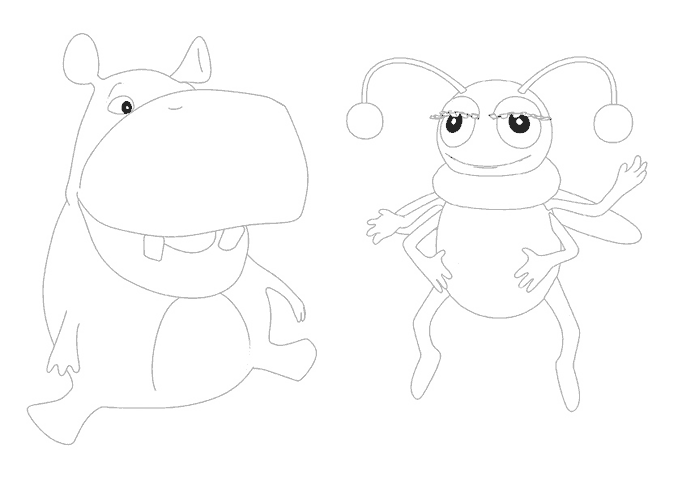 Disegno da colorare: Bambina Lilly (Personaggi dei Cartoni Animati) #41121 - Pagine da Colorare Stampabili Gratuite