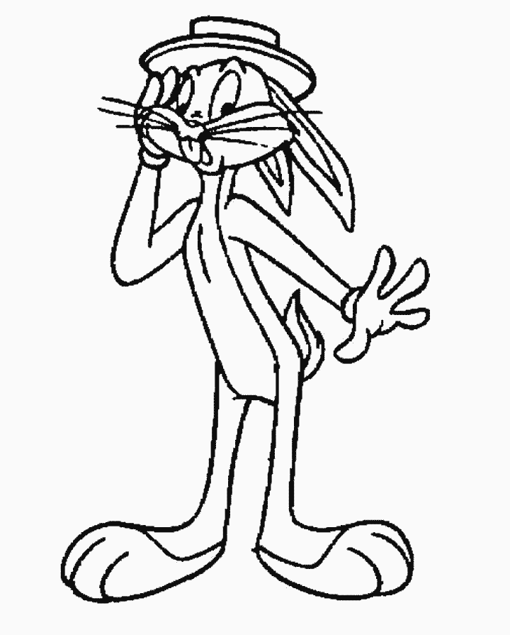 Disegno da colorare: Bugs Bunny (Personaggi dei Cartoni Animati) #26339 - Pagine da Colorare Stampabili Gratuite