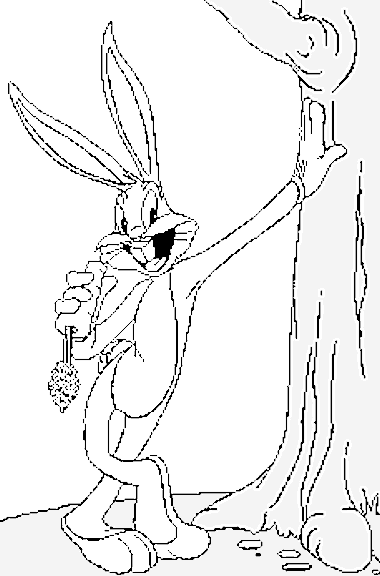 Disegno da colorare: Bugs Bunny (Personaggi dei Cartoni Animati) #26346 - Pagine da Colorare Stampabili Gratuite