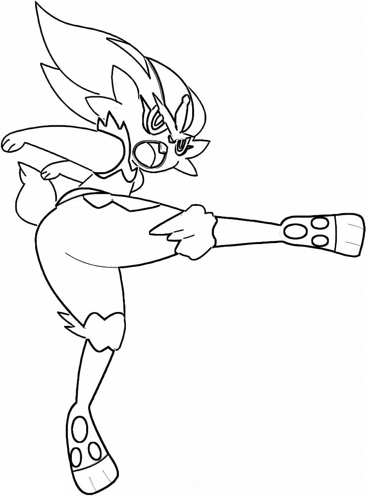 Disegno da colorare: Cinderace (Videogiochi) #219148 - Pagine da Colorare Stampabili Gratuite