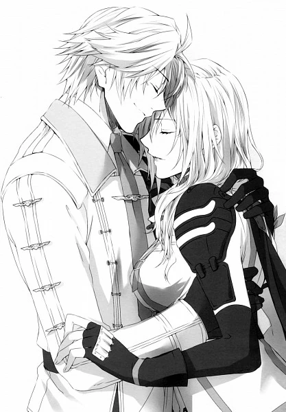 Disegno Lightning Farron abbracciata da un giovane da colorare Disegno Lightning Farron abbracciata da un giovane da colorare