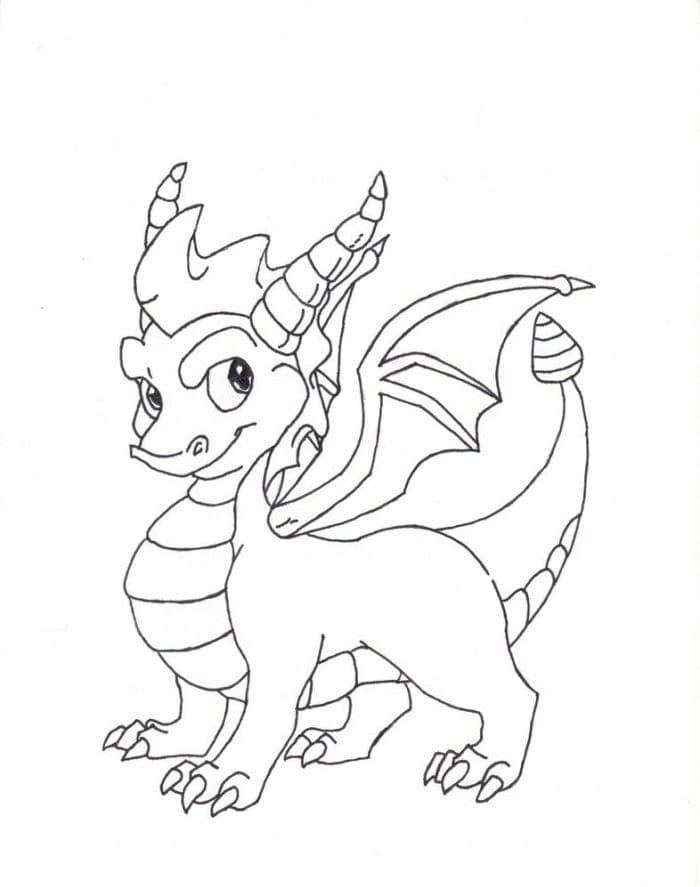 Disegno da colorare: Spyro (Videogiochi) #205141 - Pagine da Colorare Stampabili Gratuite