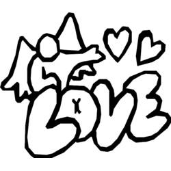 Disegno da colorare: Amore (Altri) #88557 - Pagine da Colorare Stampabili Gratuite