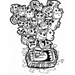 Disegno da colorare: Arte Doodle (Altri) #190855 - Pagine da Colorare Stampabili Gratuite