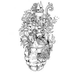 Disegno da colorare: Arte Doodle (Altri) #190885 - Pagine da Colorare Stampabili Gratuite