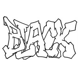 Disegno da colorare: Graffiti (Altri) #192190 - Pagine da Colorare Stampabili Gratuite