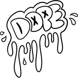 Disegno da colorare: Graffiti (Altri) #192194 - Pagine da Colorare Stampabili Gratuite