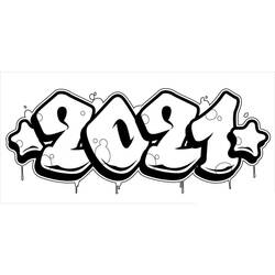 Disegno da colorare: Graffiti (Altri) #192197 - Pagine da Colorare Stampabili Gratuite