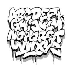 Disegno da colorare: Graffiti (Altri) #192209 - Pagine da Colorare Stampabili Gratuite