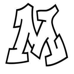 Disegno da colorare: Graffiti (Altri) #192211 - Pagine da Colorare Stampabili Gratuite