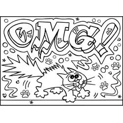 Disegno da colorare: Graffiti (Altri) #192216 - Pagine da Colorare Stampabili Gratuite