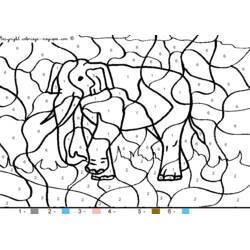 Disegno da colorare: Mammut (Animali Preistorici) #19177 - Pagine da Colorare Stampabili Gratuite