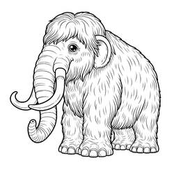 Disegno da colorare: Mammut (Animali Preistorici) #212516 - Pagine da Colorare Stampabili Gratuite