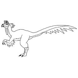 Disegni da colorare: Oviraptor - Pagine da Colorare Stampabili Gratuite