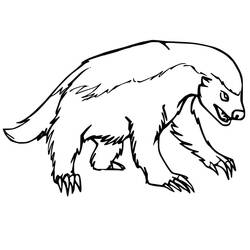 Disegno da colorare: Animali del Bosco (Animali) #192059 - Pagine da Colorare Stampabili Gratuite