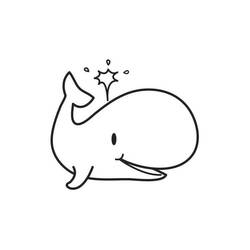 Disegno da colorare: Balena (Animali) #918 - Pagine da Colorare Stampabili Gratuite