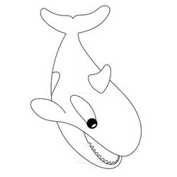 Disegno da colorare: Orca (Animali) #213442 - Pagine da Colorare Stampabili Gratuite