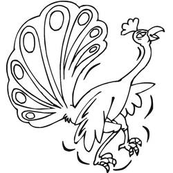 Disegno da colorare: Pavone (Animali) #197609 - Pagine da Colorare Stampabili Gratuite