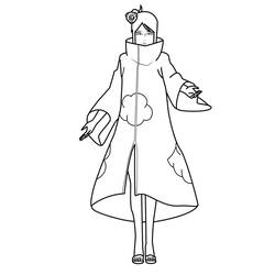 Disegno da colorare: Akatsuki (Anime e Manga) #212828 - Pagine da Colorare Stampabili Gratuite