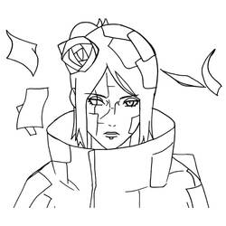 Disegno da colorare: Akatsuki (Anime e Manga) #212852 - Pagine da Colorare Stampabili Gratuite