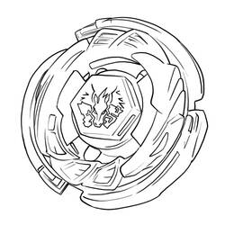Disegno da colorare: Beyblade (Anime e Manga) #46818 - Pagine da Colorare Stampabili Gratuite
