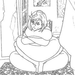 Disegno da colorare: Dandadan (Anime e Manga) #217985 - Pagine da Colorare Stampabili Gratuite