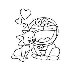 Disegno da colorare: Doraemon (Anime e Manga) #208717 - Pagine da Colorare Stampabili Gratuite