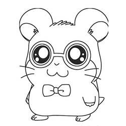 Disegno da colorare: Hamtaro (Anime e Manga) #40173 - Pagine da Colorare Stampabili Gratuite