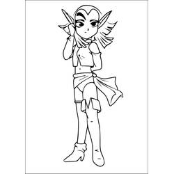 Disegno da colorare: I Leggendari (Anime e Manga) #214532 - Pagine da Colorare Stampabili Gratuite