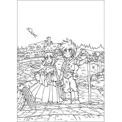 Disegno da colorare: I Leggendari (Anime e Manga) #214558 - Pagine da Colorare Stampabili Gratuite