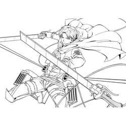 Disegno da colorare: L'Attacco dei Giganti (Anime e Manga) #182945 - Pagine da Colorare Stampabili Gratuite
