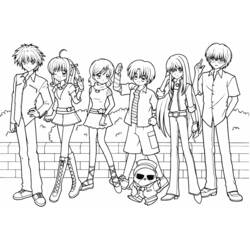 Disegno da colorare: Mermaid Melody: Pichi Pichi Pitch (Anime e Manga) #53649 - Pagine da Colorare Stampabili Gratuite