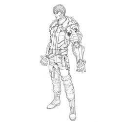 Disegno da colorare: One Punch Man (Anime e Manga) #183046 - Pagine da Colorare Stampabili Gratuite